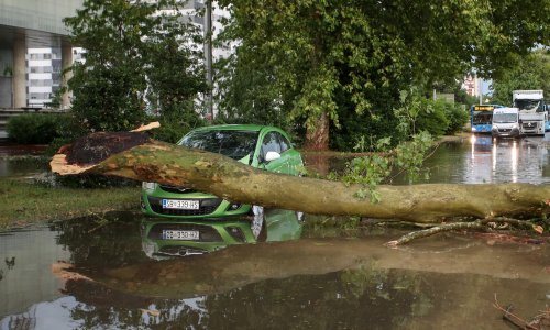 Pogledajte kako izgleda Zagreb nakon nezapamćenog nevremena
