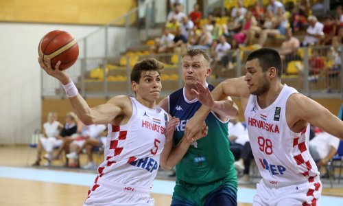 Hrvatski košarkaši krenuli u borbu za EP pobjedom od 40 koševa razlike