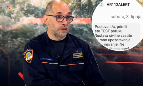 Zašto nije poslan SMS s upozorenjem o nevremenu?