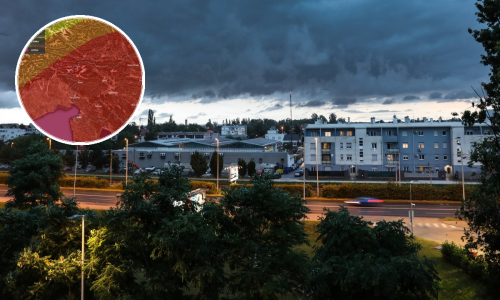 Na sjeverozapad Hrvatske stigla oluja. Slovenci najavljuju i gušću tuču