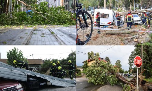 Oluja poharala Hrvatsku: Vjetar rušio stabla, uništen kamp u Novigradu