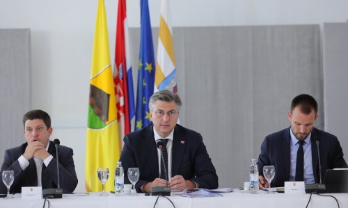 Plenković: 'Tu smo da pomognemo i svinjogojcima i stradalima od nevremena'