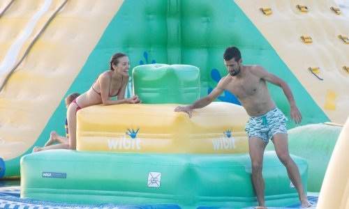 Đokovići razmjenjivali nježnosti i zabavljali se s djecom u Dubrovniku