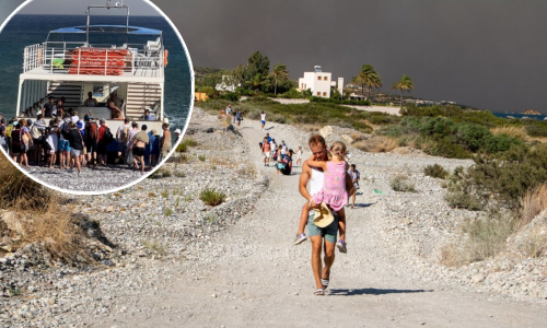 Pakao na Rodosu: Ekstremni uvjeti zbog požara, evakuirano 30.000 ljudi