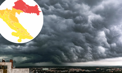 Nevrijeme protutnjalo kroz Zagorje, Varaždin, Križevce... Novo upozorenje iz Slovenije