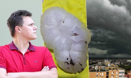 Ruši zidove, ali i rekorde: Je li zrno tuče od 19 cm najveće u Europi i kako je moglo nastati?