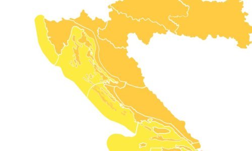Izdano narančasto upozorenje za cijelu Hrvatsku