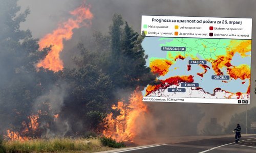 Otkriveno gdje je najveća opasnost od vatrene stihije: Kako stoji Hrvatska?