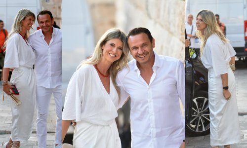 Par koji su svi primijetili: Enis Bešlagić nije skidao pogled sa svoje zanosne supruge