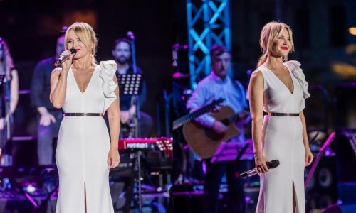 Bijela joj dobro stoji: Danijela Martinović ostavlja bez riječi u efektnoj haljini