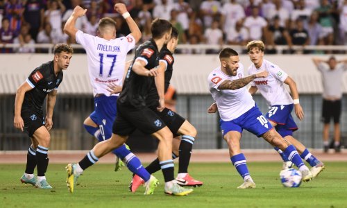 SuperSport Hrvatska nogometna liga, 2. kolo, Hajduk - Rijeka 1:0, 30.7.2023., video sažetak