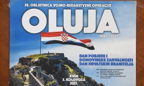 Ovo je program 28. obljetnice Oluje u Kninu, svi su pozvani