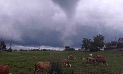 Slovenski meterolozi javljaju da je viđen tornado, pogledajte snimku