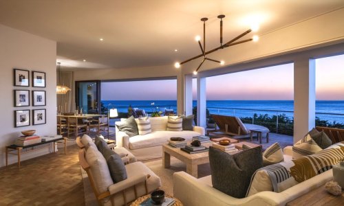 Dnevni boravak u ovoj raskošnoj vili san je snova