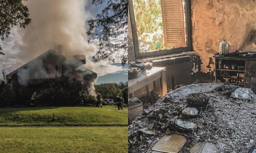 Kvar na laptopu izazvao strašan požar, izgorjela cijela kuća