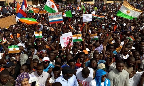 Masovni prosvjed zbog pobune u Nigeru, regija razmatra vojnu intervenciju