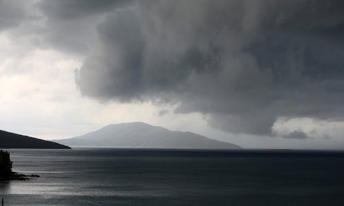 Pogledajte zastrašujuće oblake koji su se nadvili nad sjeverni Jadran