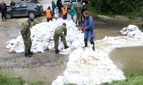MORH: 150 vojnika u pripravnosti za pomoć u slučaju poplava