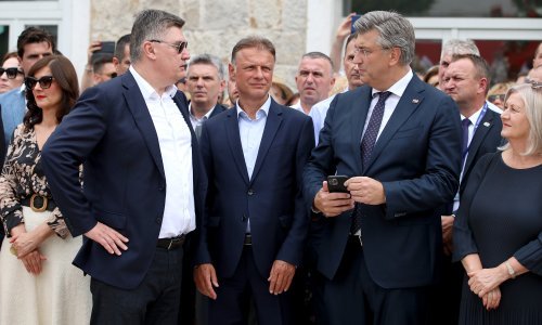 Plenković obećao poslati pomoć Sloveniji, odnos s Milanovićem opisao kao 'medeni mjesec'