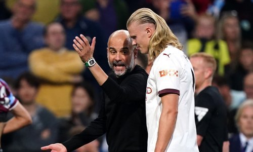 Erling Haaland je zabio dva gola, ali je Pep Guardiola podivljao na njega: Ne možeš tako!