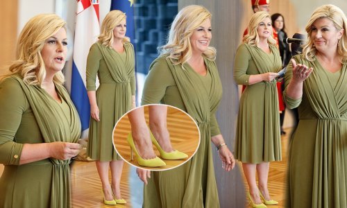 Odvažan modni odabir Kolinde Grabar Kitarović