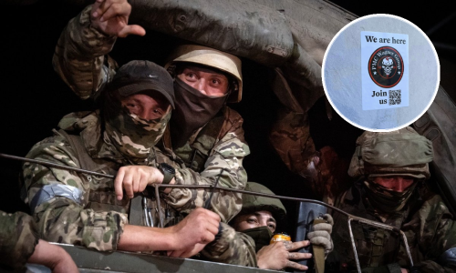 Wagner grupa oblijepila Krakow plakatima: 'Ovdje smo, pridružite nam se'