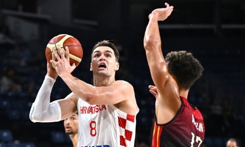 Hrvatska - Belgija 86:55, košarka, pretkvalifikacije za Olimpijske igre, 13.8.2023., video sažetak