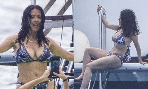 Paparazzo fotografije Salme Hayek u bikiniju raspametile njezine obožavatelje