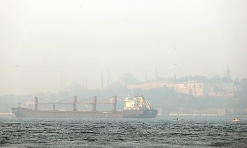 Teretni brod iz Ukrajine stigao u Istanbul unatoč ruskoj blokadi