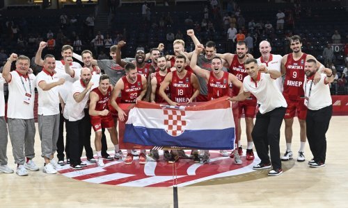 Hrvatska - Turska 84:71, košarka, pretkvalifikacije za Olimpijske igre, 20.8.2023., video sažetak