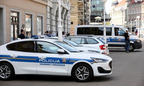 Zagrebački centar pun policije; raspoređeni zbog dolaska navijača Sparte iz Praga