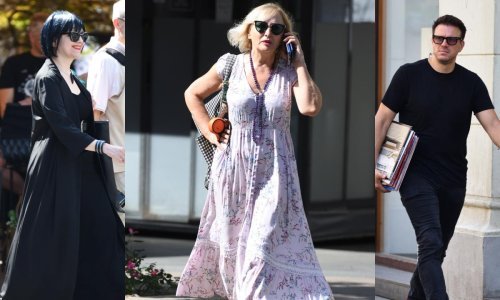 Usprkos paklenoj vrućini, šetnju špicom nisu propustili Mirela Holy, Mate Janković...