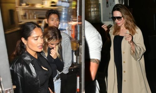 Što se to kuha? Salma Hayek i Angelina Jolie na zanimljivom obiteljskom druženju
