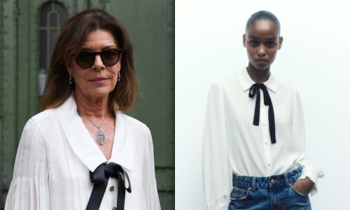 Omiljena bluza monegaške princeze upravo je dobila Zarinu verziju