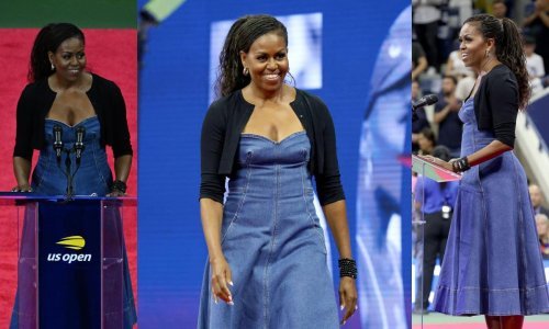 Michelle Obama pokazuje da je traper haljina laskav izbor bez obzira na godine