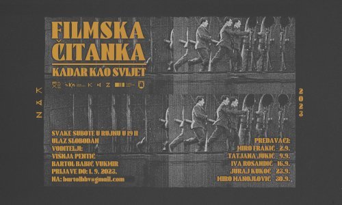 Kinoklub Zagreb donosi Filmsku čitanku, seriju od pet besplatnih predavanja