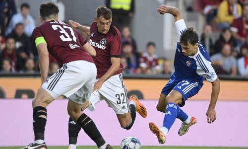 Play-off Europske lige Sparta Prag - Dinamo 4:1, 31.8.2023., video sažetak