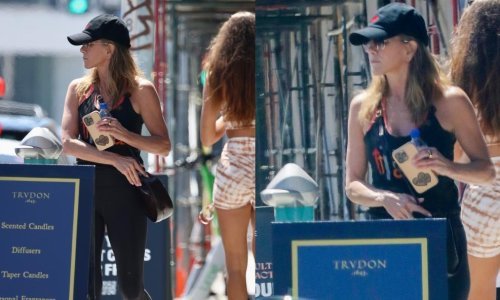 Jennifer Aniston u nikad ležernijem izdanju: Sportski look istaknuo  besprijekornu figuru