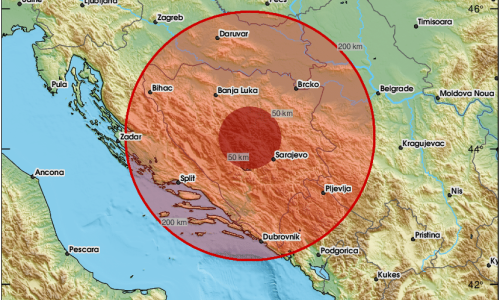 Potres u BiH, najviše se osjetio u Zenici
