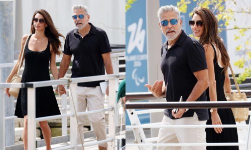 Modno usklađeni par: Amal i George Clooney napustili Veneciju sa stilom