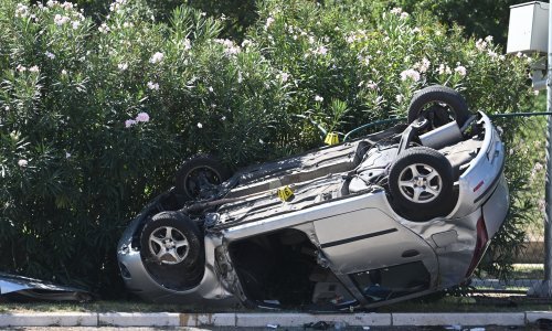 U sudaru dvaju automobila u Splitu jedna osoba završila u bolnici