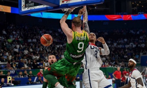 Amerikanci se uplašili Srba, ili su Litvanci zbilja toliko bolji; njihov niz to govori....