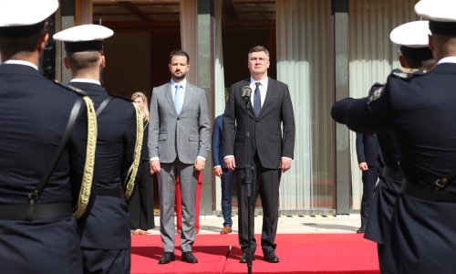 Crnogorski predsjednik Milatović prvi put u posjetu Hrvatskoj