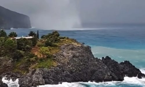 Nestvarno: Uz grčku obalu snimljen - tornado