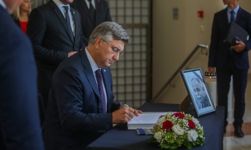 Plenković na komemoraciji za Šukera: Nije se bojao reći ono što misli i to sam cijenio