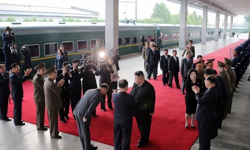 Kim Jong Un u posebnom vlaku doputovao u Rusiju