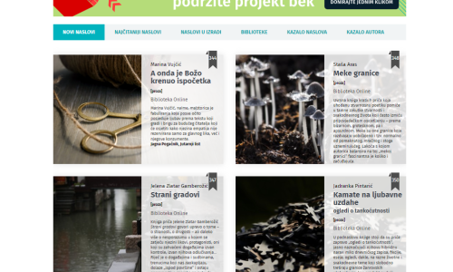 Ženski prozni blok na BEK-u: Aras, Kardum, Miletić, Pintarić, Vujčić i Zlatar Gamberožić