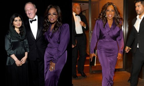 Na račun vitke figure Oprah Winfrey cijele je večeri primala komplimente