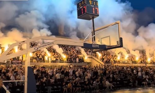 Bakljada navijača Partizana ostavila u čudu NBA pojačanje: Bilo je nevjerojatno!