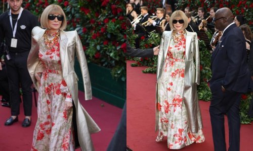 Anna Wintour nikad ne odustaje od ove modne formule, a ovakav baloner rijetko se viđa